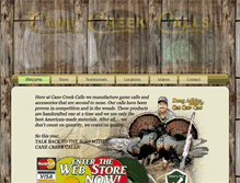 Tablet Screenshot of canecreekcalls.com